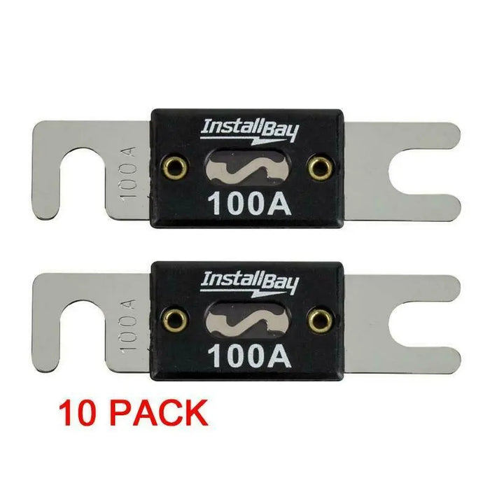 The Install Bay ANL 100-500 AMP High Quality Nickel Plated 100 Amp Fuse (2 or 10/pk) The Install Bay