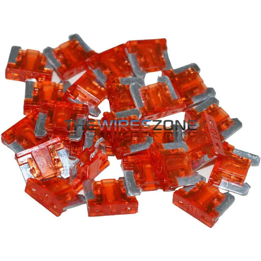 The Install Bay ATMLP10-25 Red 10 Amp Mini Low Profile Fuse (25/pack) The Install Bay