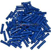 The Install Bay BVBC Blue Vinyl 16/14 Gauge Butt Connector (100/pack) The Install Bay