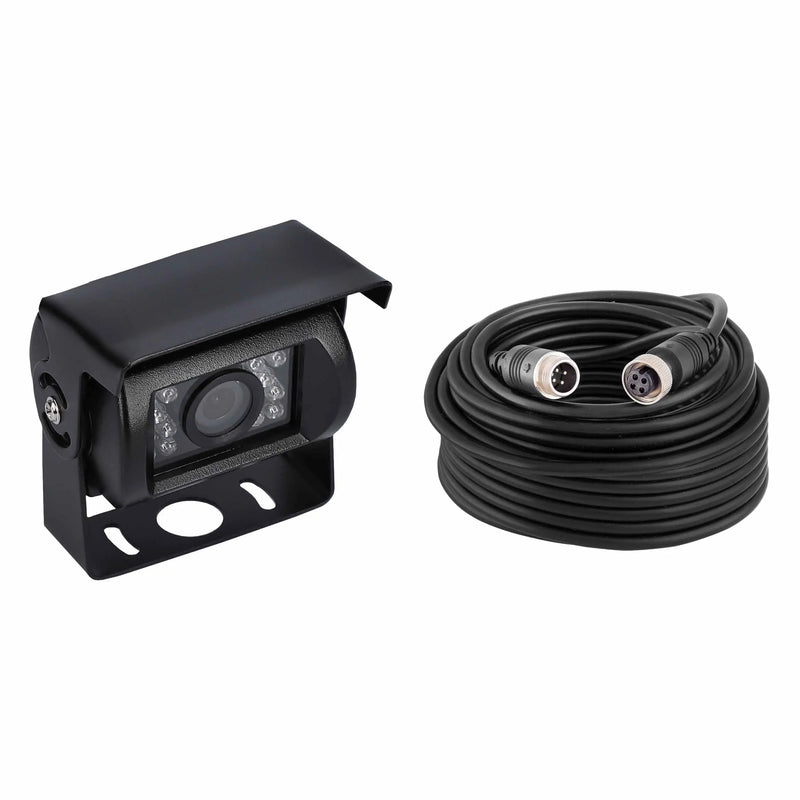 The Install Bay CC011 Commercial Black Camera 160° Viewing Angle with IR Lights The Install Bay