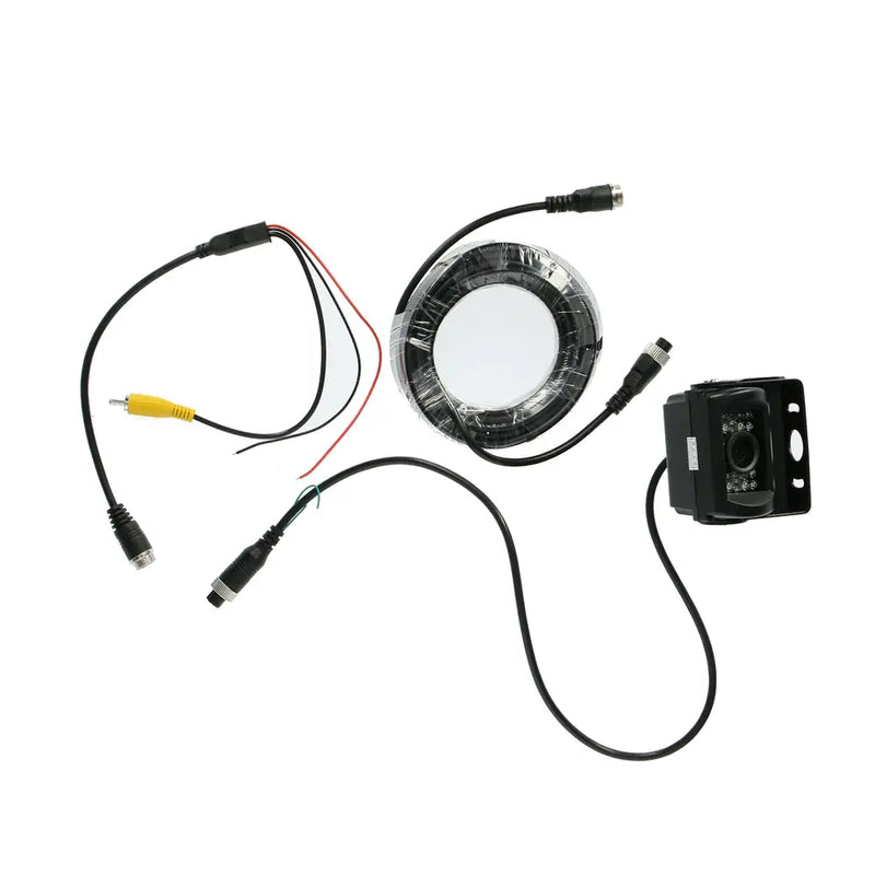 The Install Bay CC011 Commercial Black Camera 160° Viewing Angle with IR Lights The Install Bay