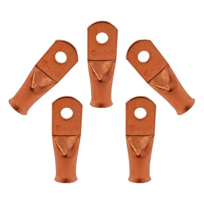 The Install Bay CUR1014 1/0 Gauge 1/4" Copper Ring Terminal (5/pack) The Install Bay