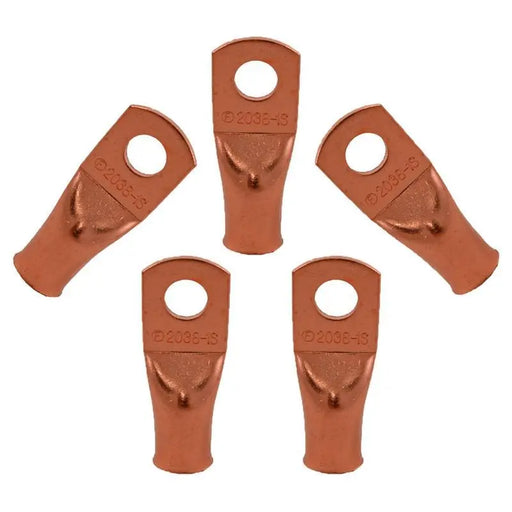The Install Bay CUR10516 Copper 1/0 Gauge 5/16" Ring Terminal (5/pack) The Install Bay