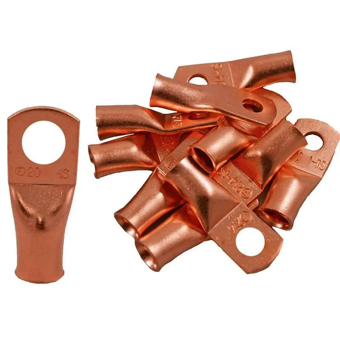The Install Bay CUR212 Copper 2 Gauge 1/2" Ring Terminal (10/pack) The Install Bay