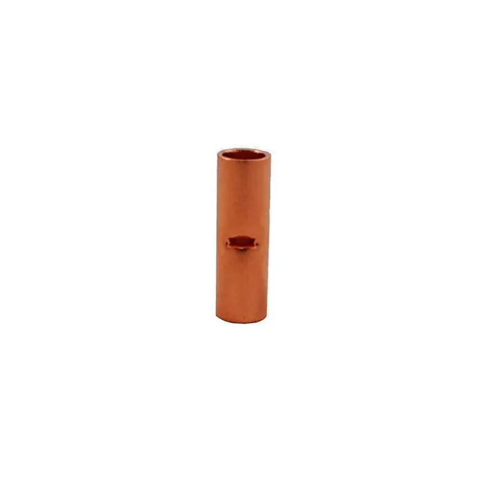 The Install Bay CUR4 Copper Uninsulated 4 Gauge Butt Connector (25/pk) The Install Bay