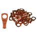 The Install Bay CUR8516 Copper 8 Gauge 5/16" Ring Terminal (25/pack) The Install Bay