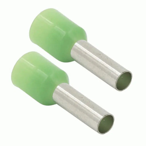 The Install Bay FVGN10 Green 10 Gauge Ferrules - Package of 100 The Install Bay