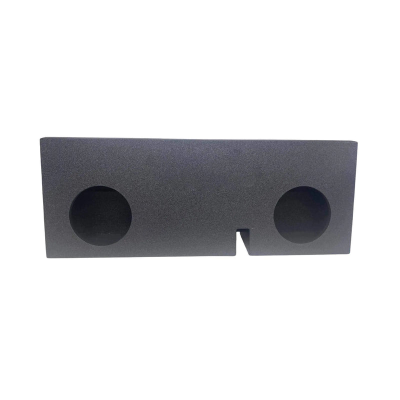 The Install Bay IB-P210STA1C Dual 10" Sealed &Sprayed Speaker Enclosure for Toyota Tacoma Crew Cab 2005-2023 The Install Bay