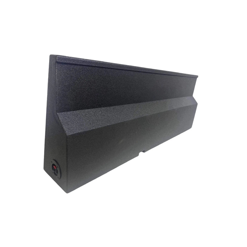 The Install Bay IB-P210STA1C Dual 10" Sealed &Sprayed Speaker Enclosure for Toyota Tacoma Crew Cab 2005-2023 The Install Bay