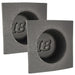 The Install Bay IBBAF55 5" - 5.25" Foam Car Audio Speaker Baffle pair The Install Bay