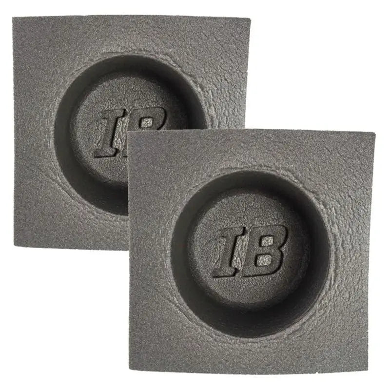 The Install Bay IBBAF80 8" Round Foam Acoustic Speaker Baffles (pair) The Install Bay