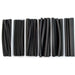 The Install Bay IBHST160B Heat Shrink Tubing Kit 160 Pc 4in 2:1 Assorted Black The Install Bay