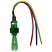 The Install Bay IBITSG Universal Pre Wired Toggle Green Switch Package of 5 The Install Bay