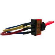 The Install Bay IBITSR Universal Pre Wired Toggle Red Switch Package of 5 The Install Bay