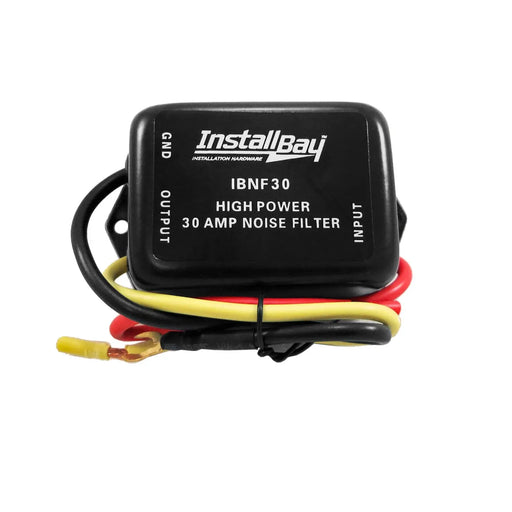 The Install Bay IBNF30 30 Amp Noise Filter for 12 Volt Car Audio The Install Bay