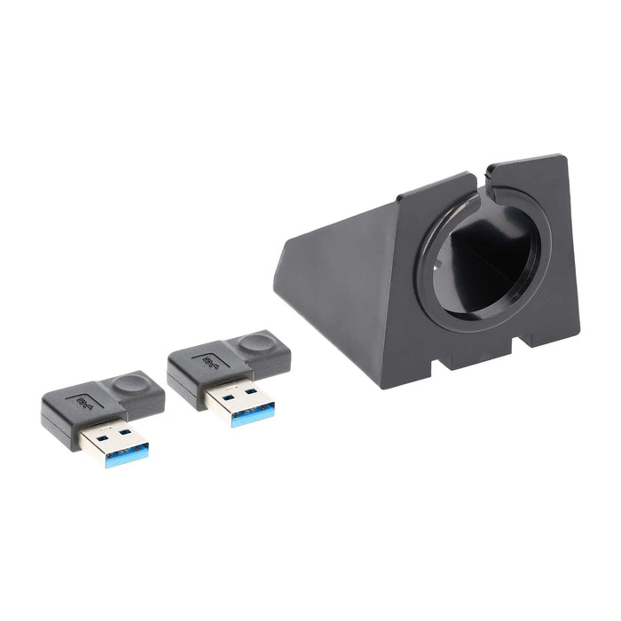 The Install Bay IBR113 Dual USB-C Charge And Data Flush Mount The Install Bay