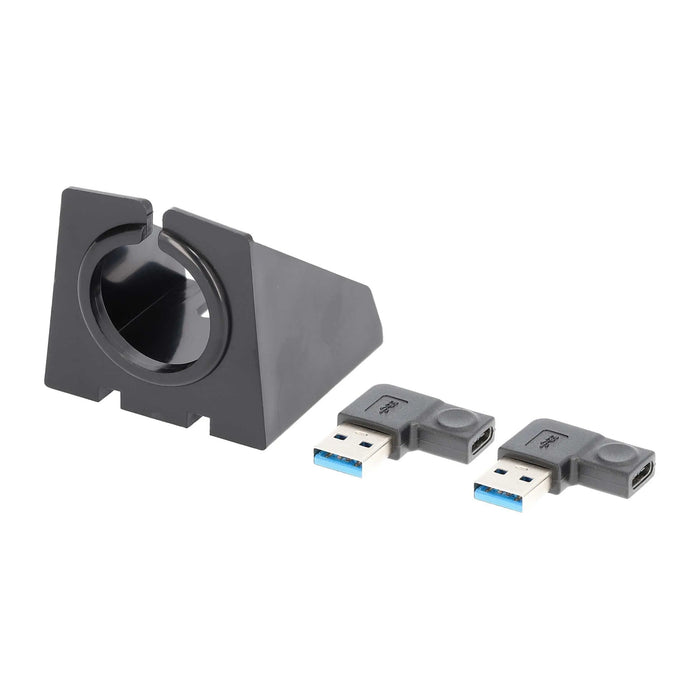 The Install Bay IBR113 Dual USB-C Charge And Data Flush Mount The Install Bay