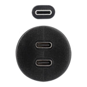 The Install Bay IBR113 Dual USB-C Charge And Data Flush Mount The Install Bay