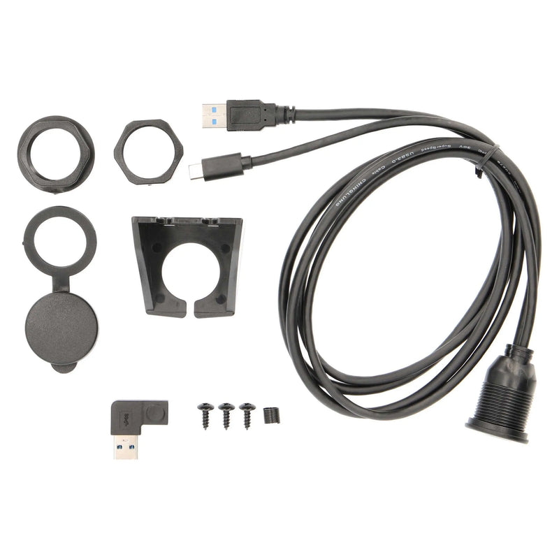 The Install Bay IBR114 USB A 3.0 + USB-C Charge And Data Flush Mount The Install Bay
