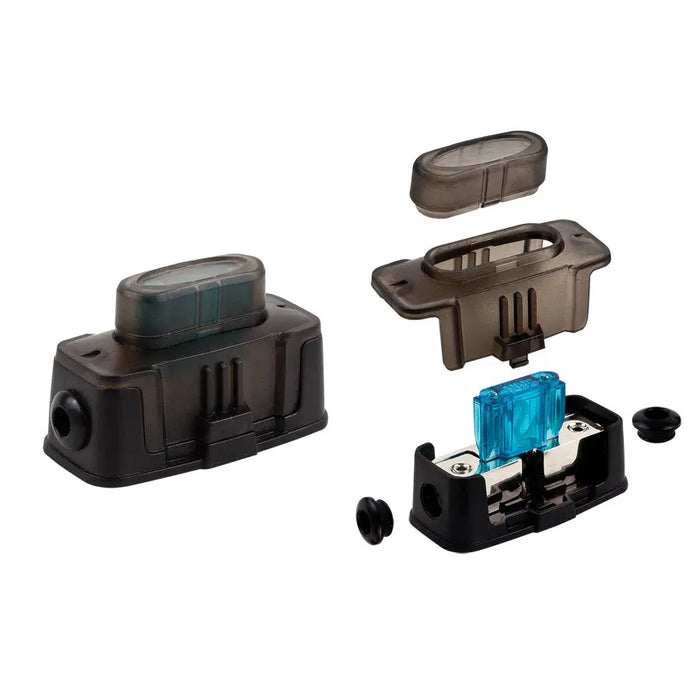 The Install Bay MAXIHDH Heavy Duty Maxi Fuse Holder with 5 Pieces 20-100 Amp MAXI Fuses The Wires Zone