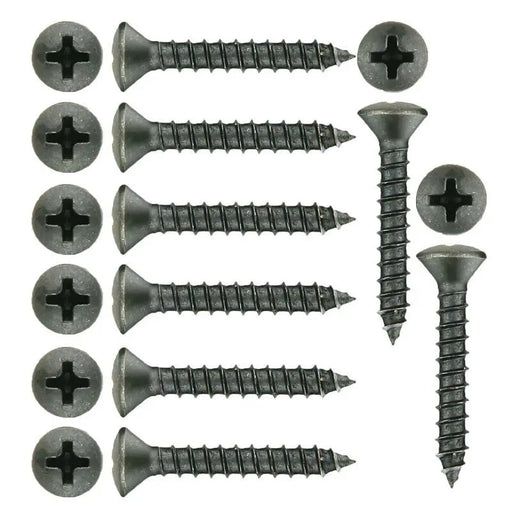 The Install Bay POH81 #8 x 1" Phillips Oval Head Screw (500/pack) The Install Bay