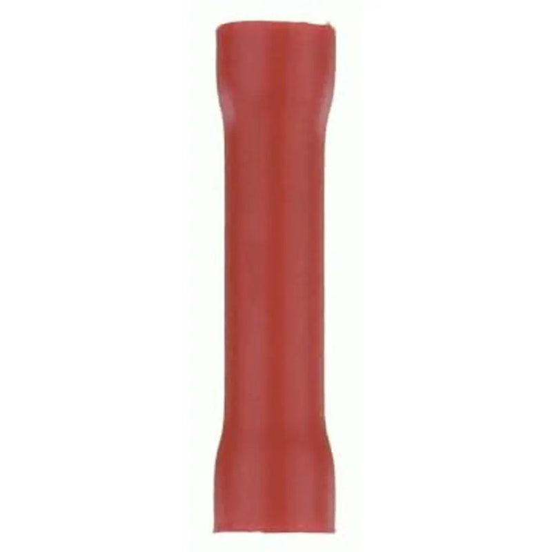The Install Bay RVBC825 Red Vinyl Butt Connector 8 Gauge - Package of 25 The Install Bay