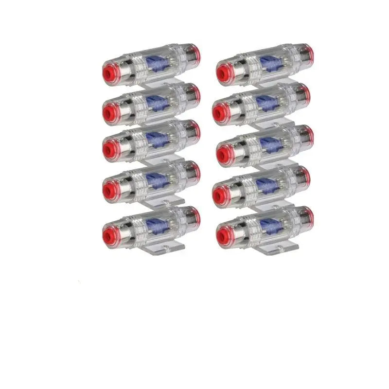 Install Bay Mini ANL Fuse Holder Nickel Plated - 10-Pack For 4 Or 8 Gauge Wire