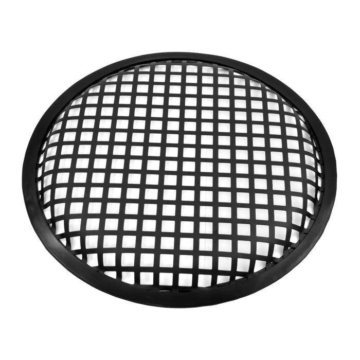 The Wires Zone 8 Inch Durable Metal Mesh Speaker Subwoofer Grill Waffle Style w/ Clips The Wires Zone