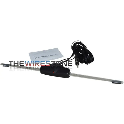 The Wires Zone AI-26 Universal Amplified AM/FM Window Glass Antenna The Wires Zone