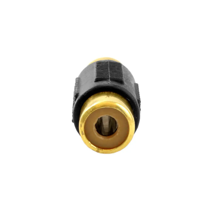The Wires Zone Gold Plated Female to Female RCA Coupler Barrel 10 Pack The Wires Zone