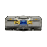 The Wires Zone N-MANLFH Mini ANL Fuse Holder 4, 6 or 8 Gauge Nickel Plated The Wires Zone