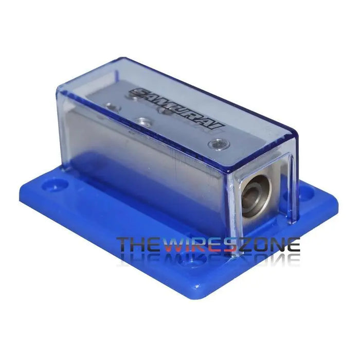 The Wires Zone SPDP102 Platinum 4/8 Gauge Power Distribution Block The Wires Zone