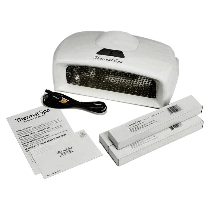 Thermal Spa UV Auto Gel Lamp Nail Dryer Top Tier 45 Watt Portable White Others