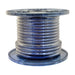 Translucent Blue Iced 4 Gauge 100% Copper Power Ground Wire 100ft Spool OFC The Wires Zone