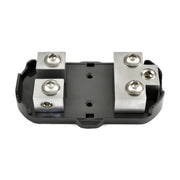 TruConnex TC4FB-2ANL 1-4 Gauge Input and 4-8 GA Outputs Dual ANL Fuse Holder Distribution Block TruConnex