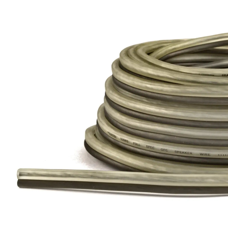 TruConnex TC5SW16-30 16 Gauge Full Spec OFC Speaker Wire 30ft Tinned Copper Wire TruConnex