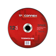 TruConnex TC6SW12-250 12 Gauge Speaker Wire 250ft Oxygen-Free Copper 12AWG Cable TruConnex