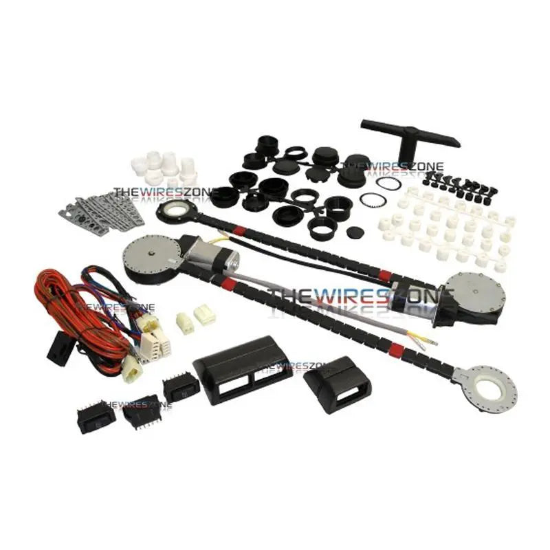 Two Channel Power Window Module UPW-2D Universal 12 Volt Power Window Kit for 2 Doors with
