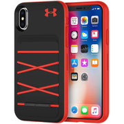 Under Armour UAIPH-014-BLKR-A UA Protect Arsenal Case for iPhone XS & iPhone X - Black/Red Others