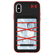 Under Armour UAIPH-014-BLKR-A UA Protect Arsenal Case for iPhone XS & iPhone X - Black/Red Others