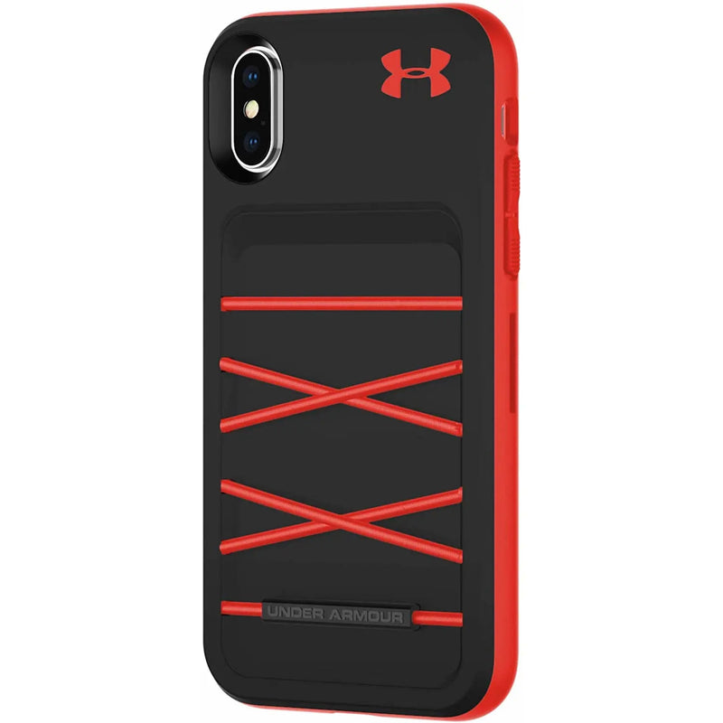 Under Armour UAIPH-014-BLKR-A UA Protect Arsenal Case for iPhone XS & iPhone X - Black/Red Others