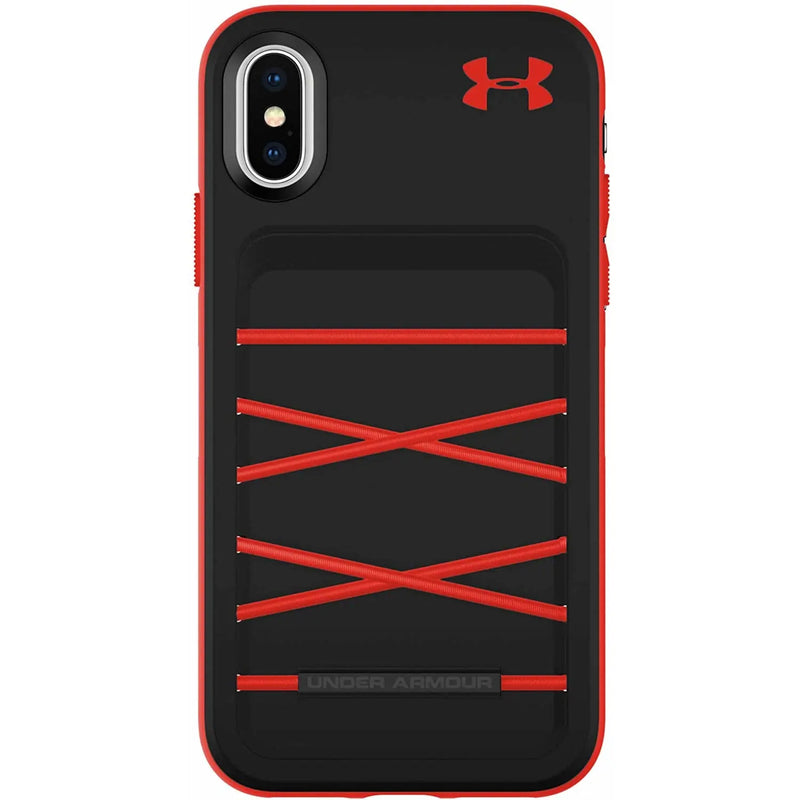 Under Armour UAIPH-014-BLKR-A UA Protect Arsenal Case for iPhone XS & iPhone X - Black/Red Others