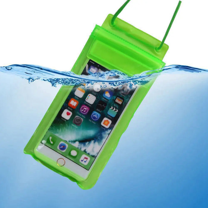 Universal Waterproof Underwater Dry PVC Case Pouch Bag for 5-6 inch Smartphones Mobile Phone Cellphones The Wires Zone
