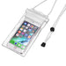 Universal Waterproof Underwater Dry PVC Case Pouch Bag for 5-6 inch Smartphones Mobile Phone Cellphones The Wires Zone
