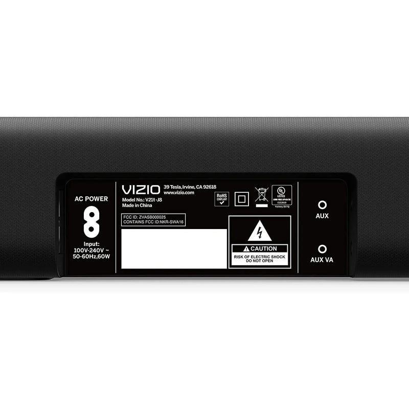 V-Series 2.1 Compact Home Theater Sound Bar Dolby Audio with Remote Control Vizio
