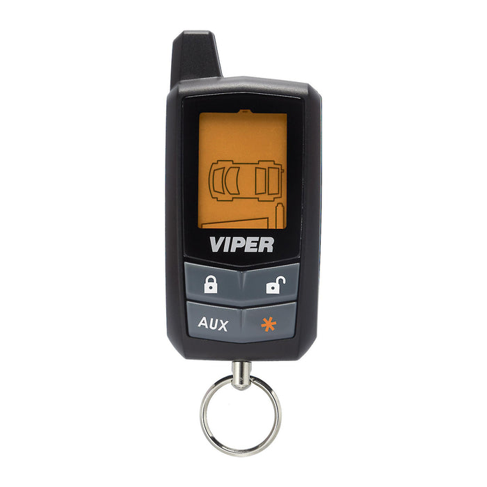 Viper 7345V Premium LCD 2-Way Remote 4-button 1/4 Mile Range for Viper Responder 350