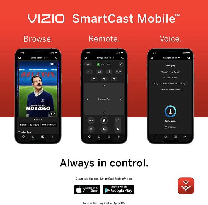 Vizio D24F4 24" 1080p D Series Full HD Smart TV with Apple AirPlay & Chromecast Vizio