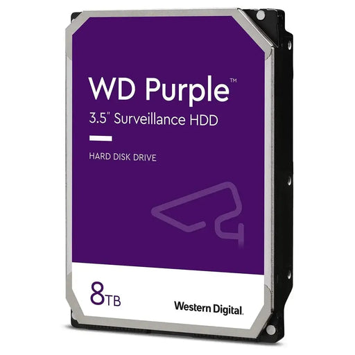 WD WD84PURZ 8TB Purple Surveillance Internal Hard Drive 3.5" HDD SATA 6 Gb/s Others