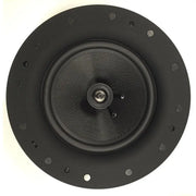 White 150W RMS 8" 2-Way In Ceiling Magnetic Grill Home Speaker (1-5 Pack) The Wires Zone
