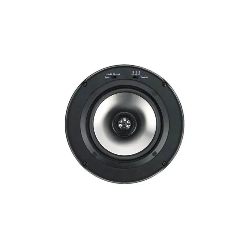 White 2-Way 6" 120 Watts 6 Ohms In-Ceiling Home Theater Speaker (pair) The Wires Zone
